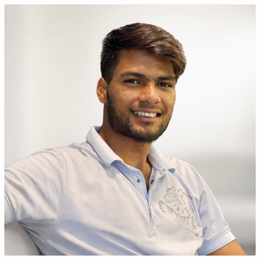 ram similing looking in front